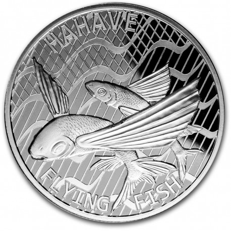 tokelau 1 oz silver flying fish 2020 5