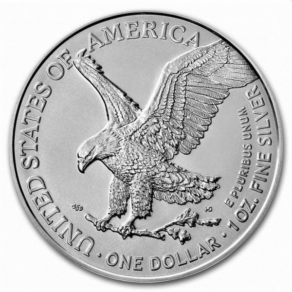 usa 1 oz silver us silver eagle 2022 1 bu 1