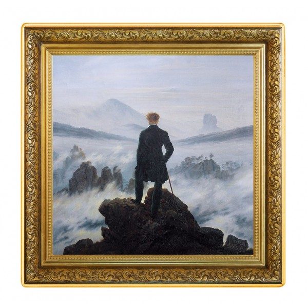 wanderer above the sea of fog reverse