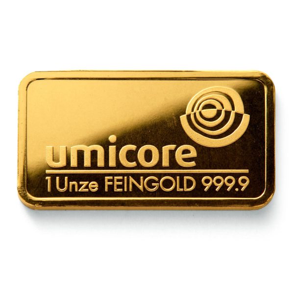 1 oz gold bar