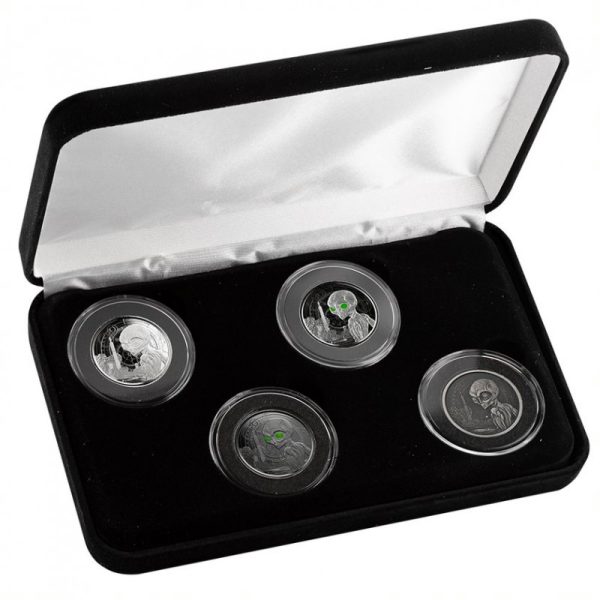 12 oz 2021 ghana alien 4 coin set 1