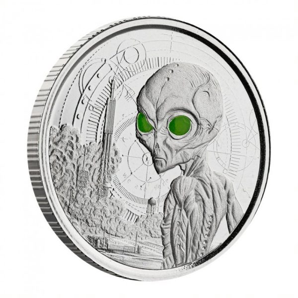 12 oz 2021 ghana alien 4 coin set 6