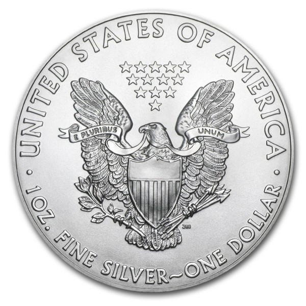 2018 1oz american silver eagle 10th anniversary president barack obama coin reverse