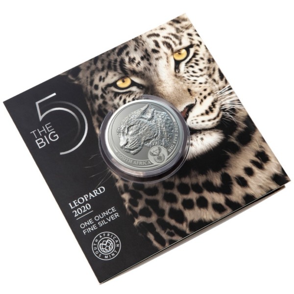 2020 1 oz south african big five silver leopard coin assay