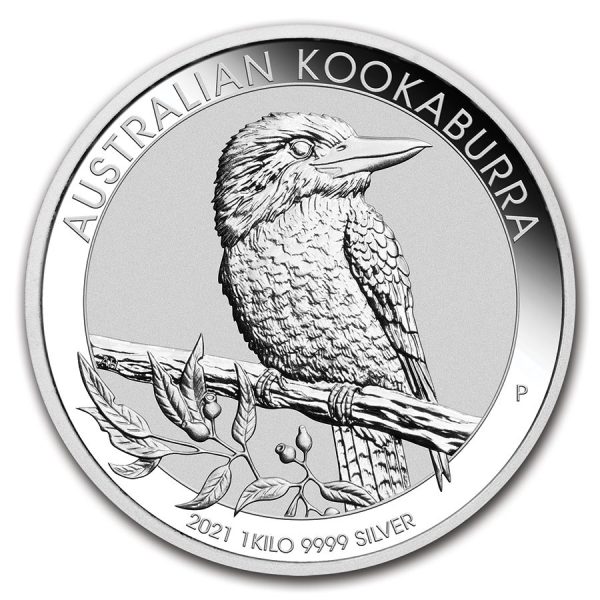 2021 australia 1 kilo silver kookaburra kilomunt 1