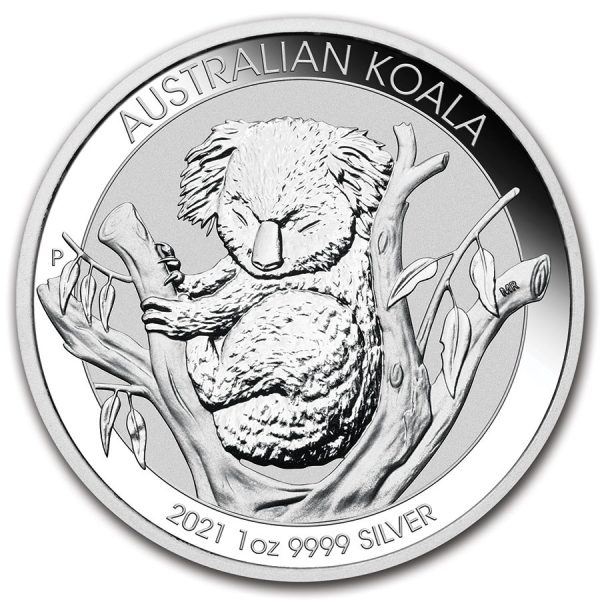 2021 australia 1 oz silver koala bu 218836 slab