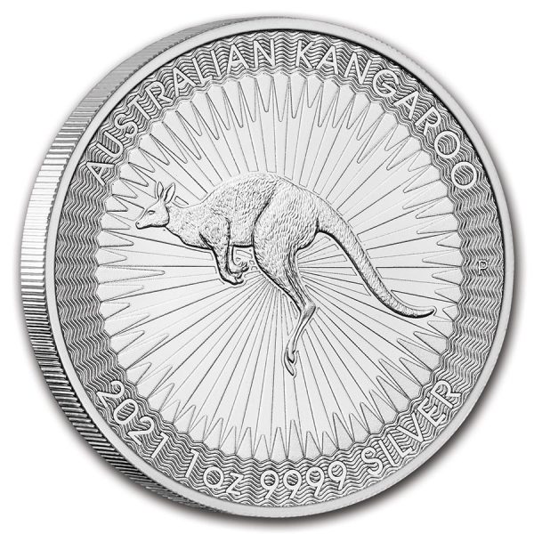 2021 silver kangaroo 1oz coin zilveren munt kopen