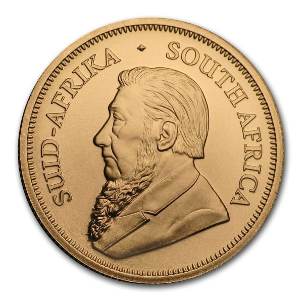 2021 south africa 1 2 oz gold krugerrand bu 225347 rev