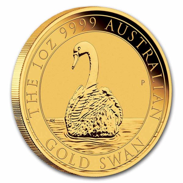 2023 australia 1 oz gold swan bu 273241 rev