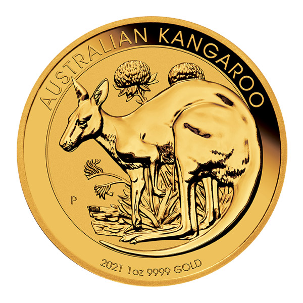 Australian Kangaroo 1 oz Gold 2021