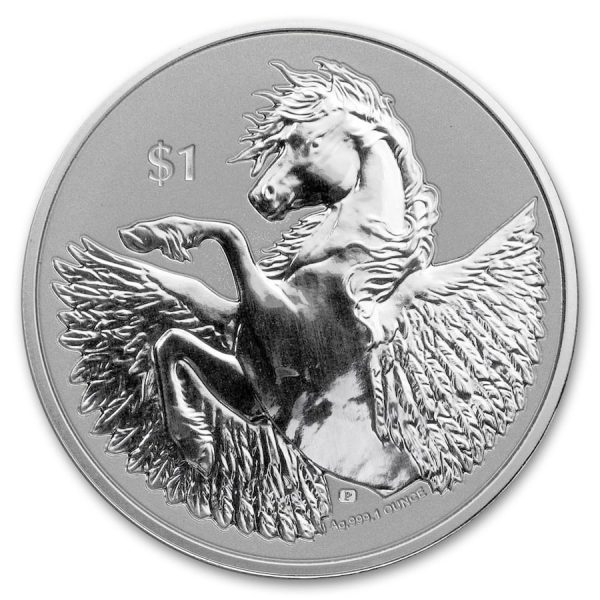 british vergin island 2021 pegasus siilver 1 oz v