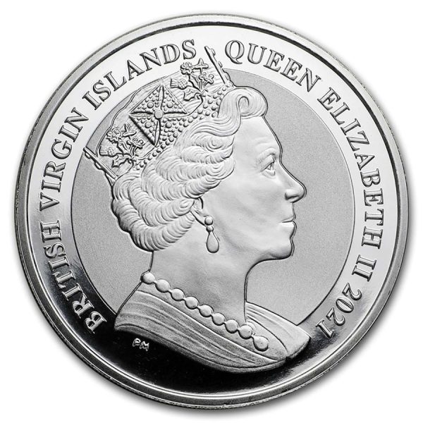 british vergin island 2021 pegasus silver 1 oz r