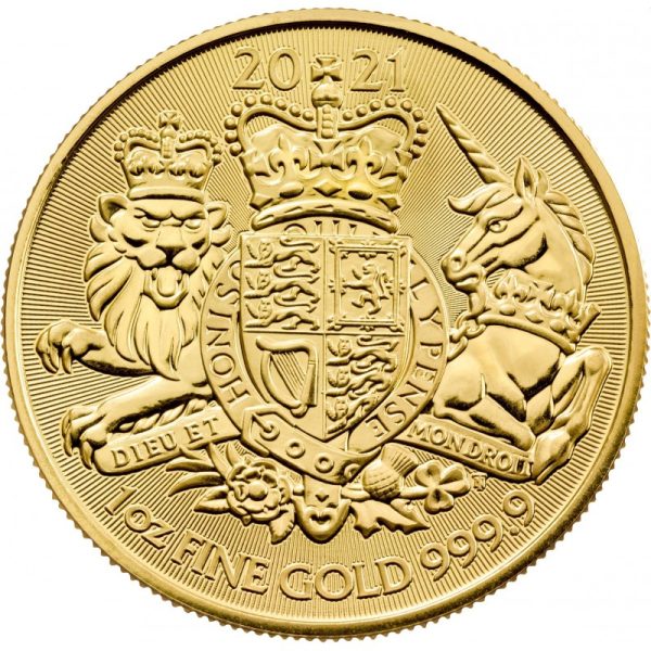 gold 1 oz gold the royal arms 2021 2