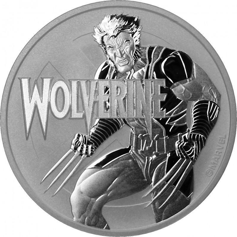 perth mint 1 oz silver 2021 marvel wolverine 1