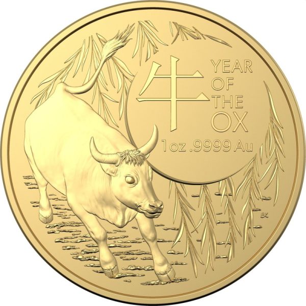 ram 1 oz gold lunar ox 2021 100 australia