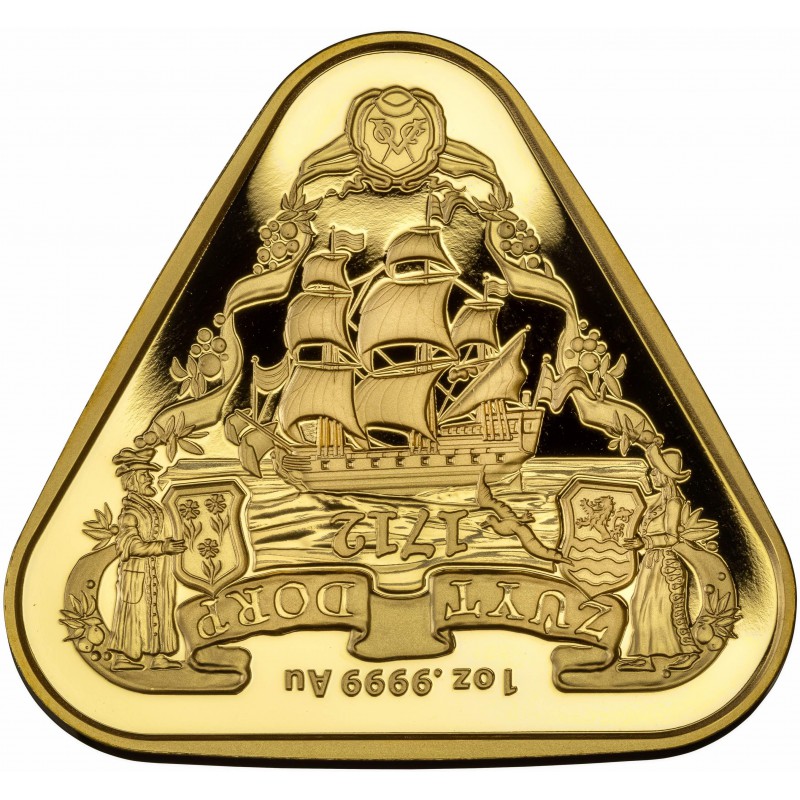 ram 1 oz gold triangular coin zuytdorp 2020 100 1