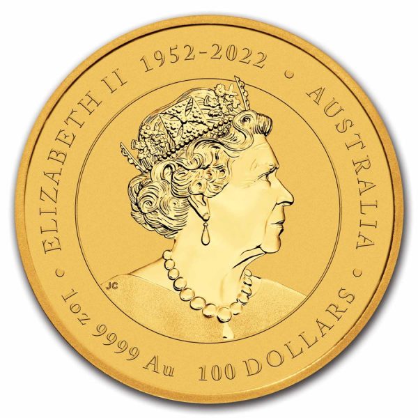 Lunar Series III Dragon 1 troy ounce gouden munt 2024 - Afbeelding 2