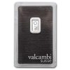 Valcambi 1 gram platina baar