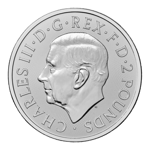 The British Lion 1 troy ounce zilveren munt 2025 - Afbeelding 2