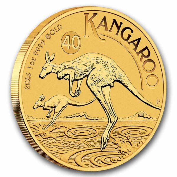 Kangaroo 1 troy ounce gouden munt 2026 - Afbeelding 3