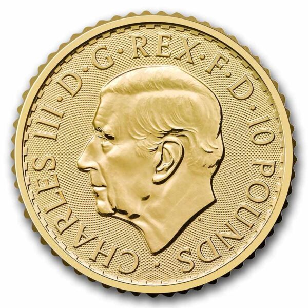 Britannia 1/10 troy ounce gouden munt 2026 - Afbeelding 2