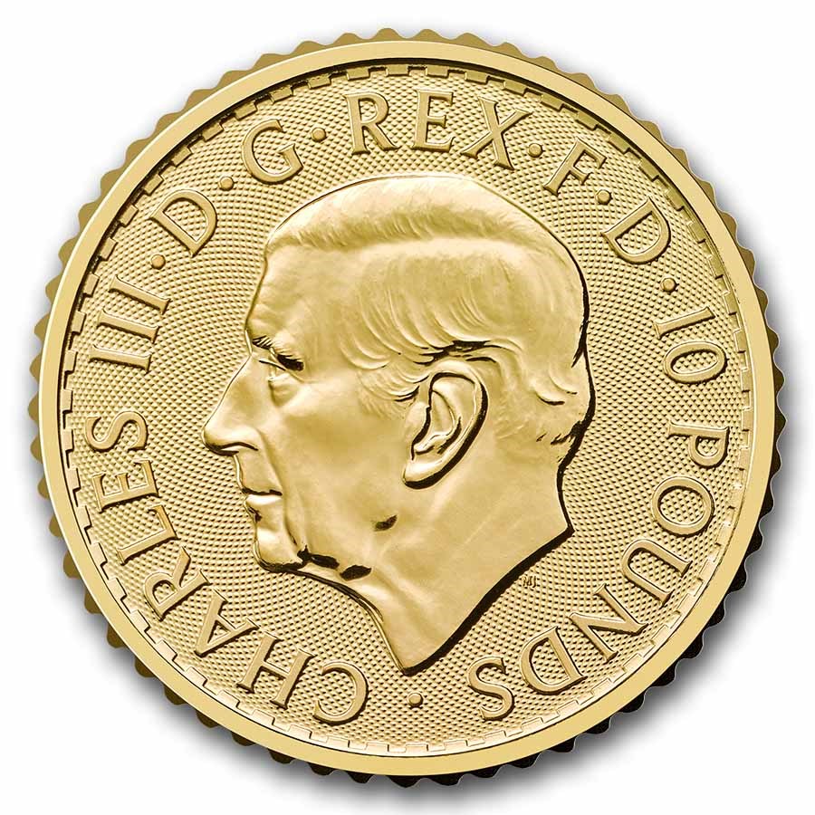 Britannia 1/10 troy ounce gouden munt 2026 - Afbeelding 2