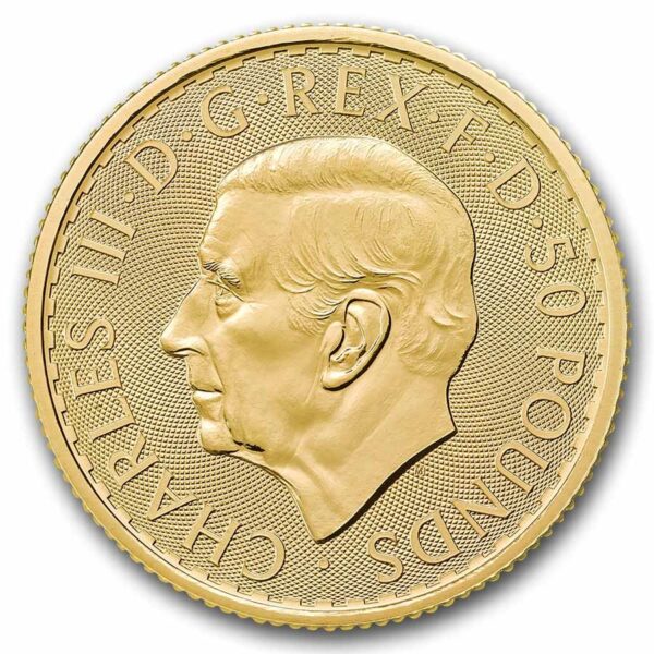 Britannia 1/2 troy ounce gouden munt 2026 - Afbeelding 2