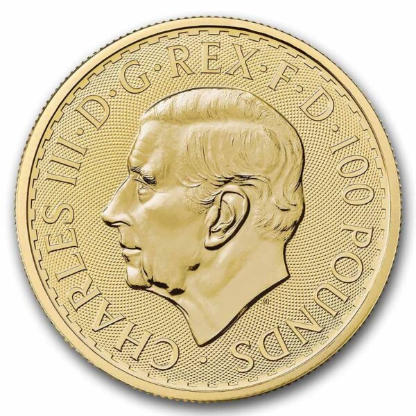 Britannia 1 troy ounce gouden munt 2026 - Afbeelding 2
