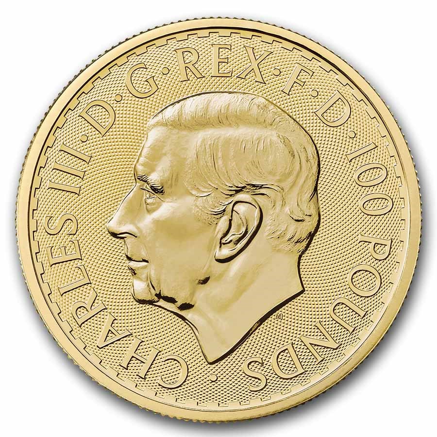 Britannia 1 troy ounce gouden munt 2026 - Afbeelding 2