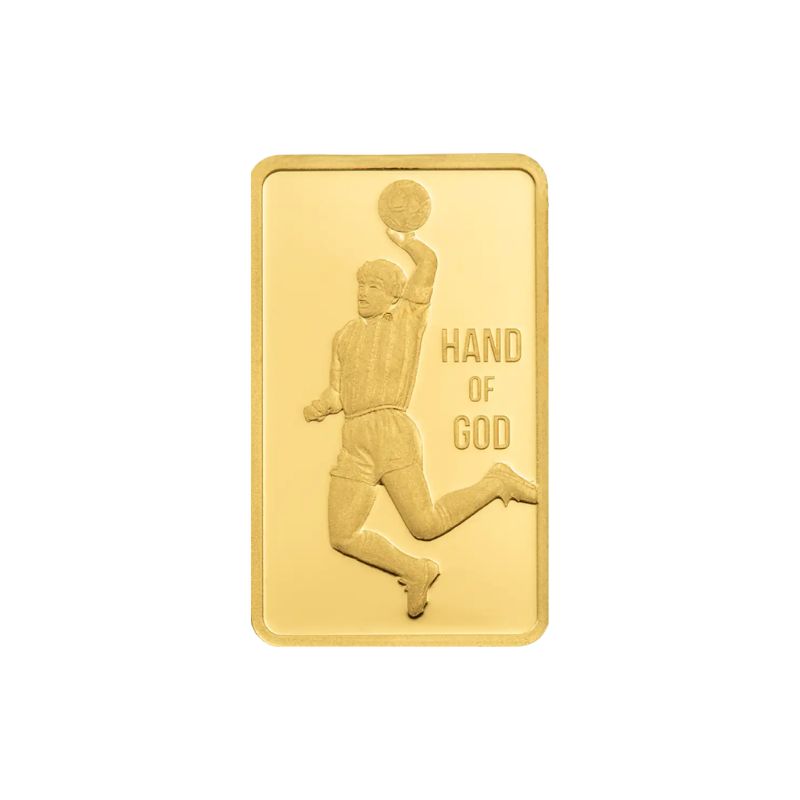 Pamp Suisse Diego Maradona 1 gram goudbaar - Afbeelding 3