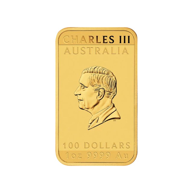 Dragon 1 troy ounce Rectangular gouden munt 2026 - Afbeelding 2